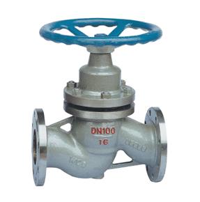 Flanged plunger globe valve